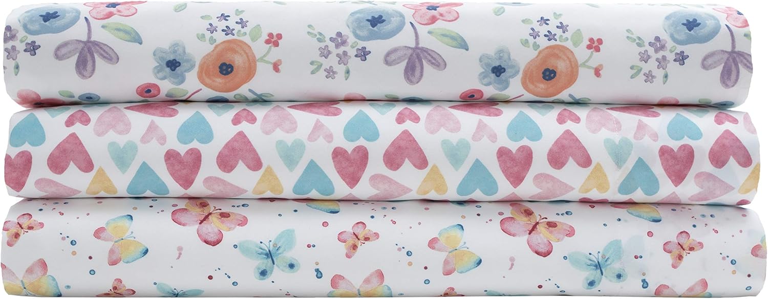 MALLARY BY MATTHEW Kids Microfiber Print Sheet Set Queen