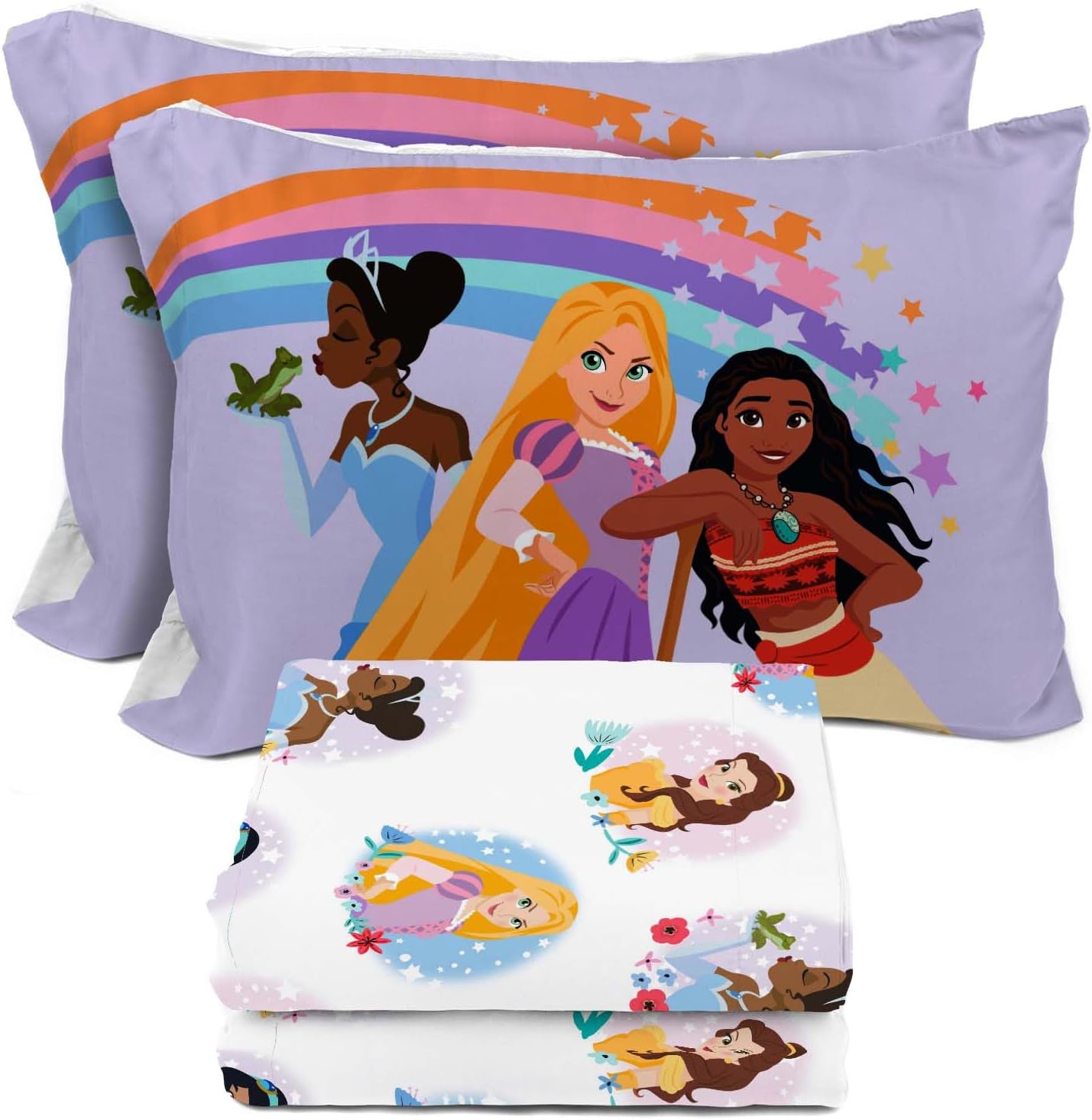 Sunny Side Up Disney Princess 4-Piece Sheet Set