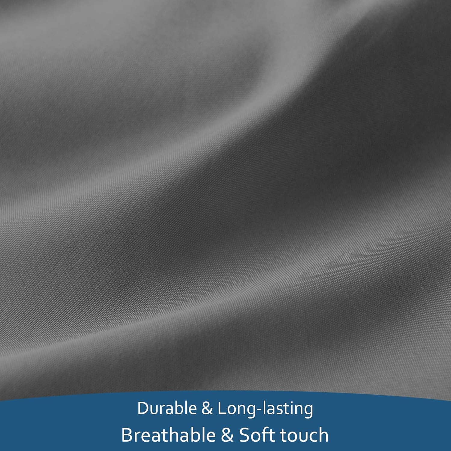 Moonsea Deep Pocket Twin Sheet Set for Air Mattress - 4 Piece Grey