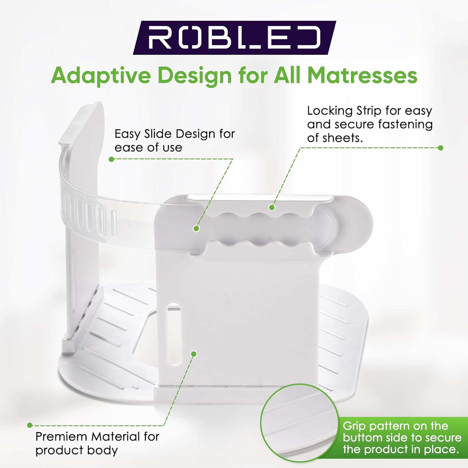 ROBLED Bed Sheet Locks for Secure Corners