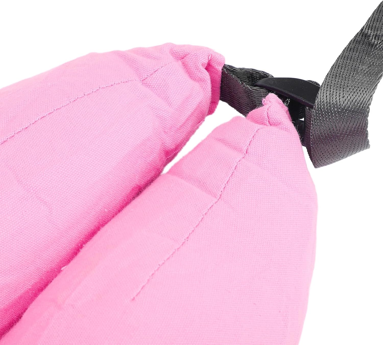Kids Travel Pillow with Headrest and Shoulder Support Pink