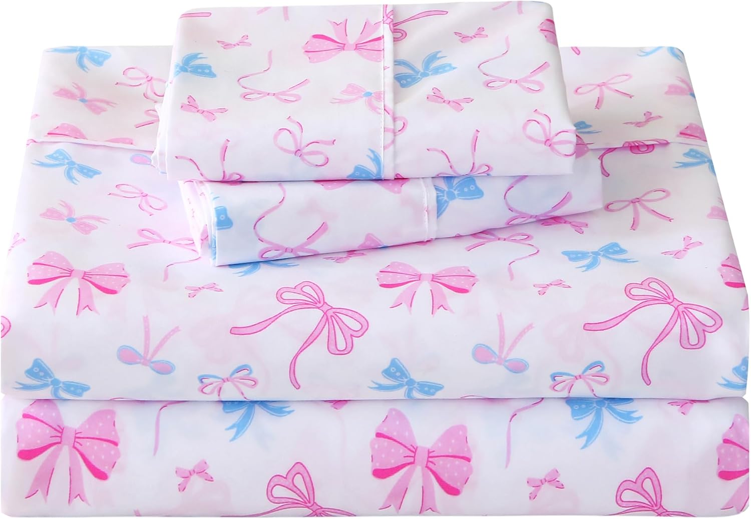 Softan Kids Bowknot Sheet Set 4 Piece
