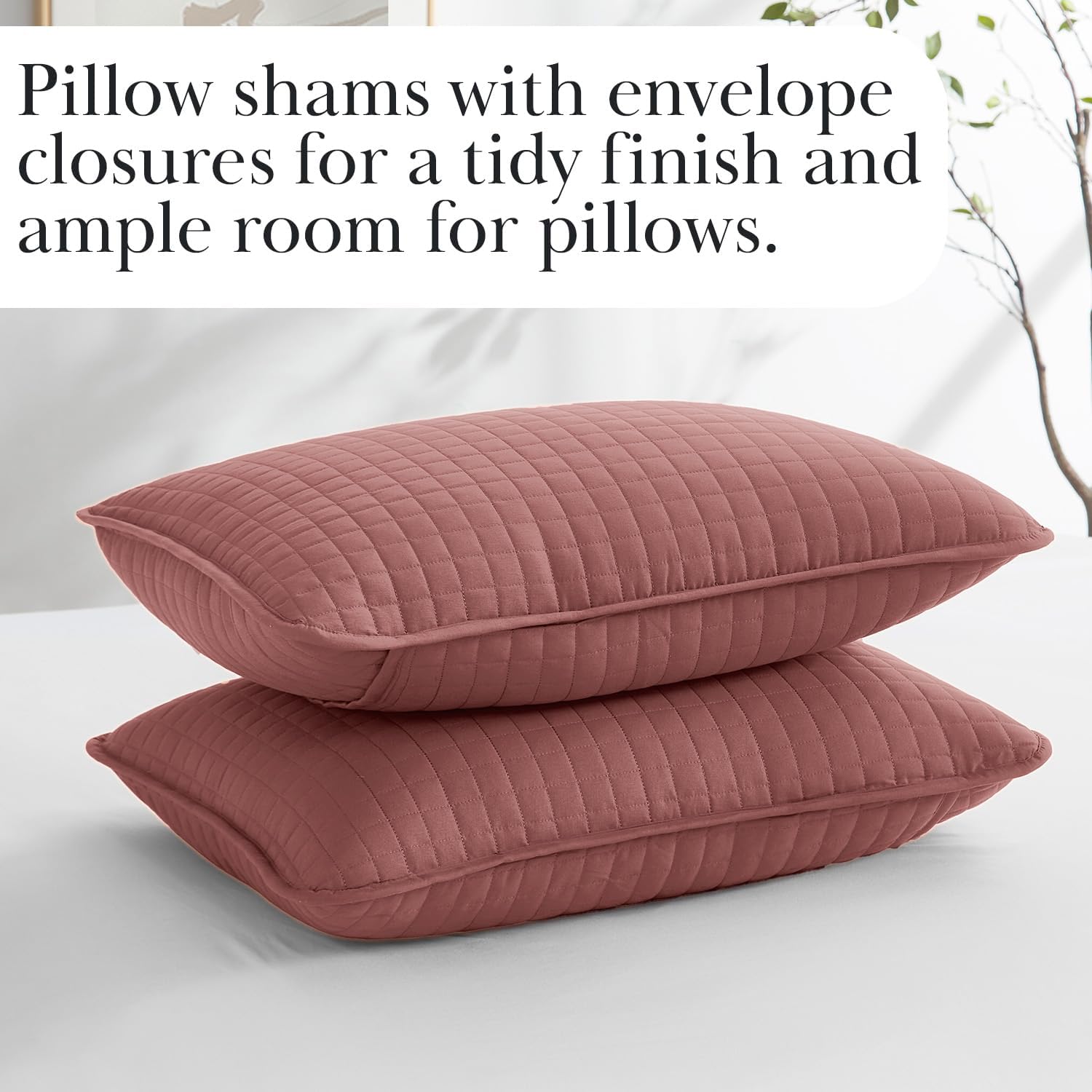 Southshore Fine Living Marsala Twin XL Quilt Set