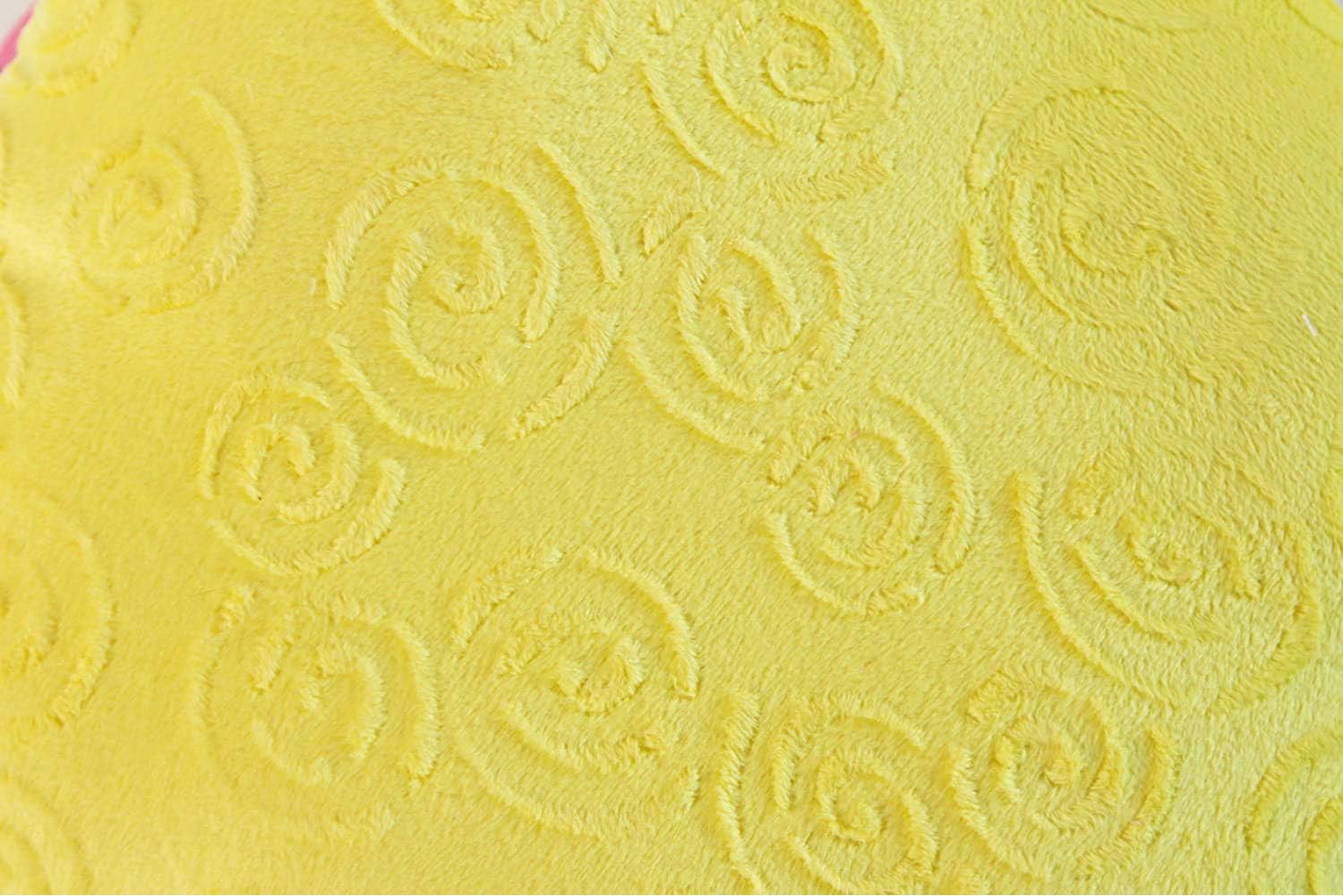 Hello Sunshine 14 Yellow Plush Throw Pillow