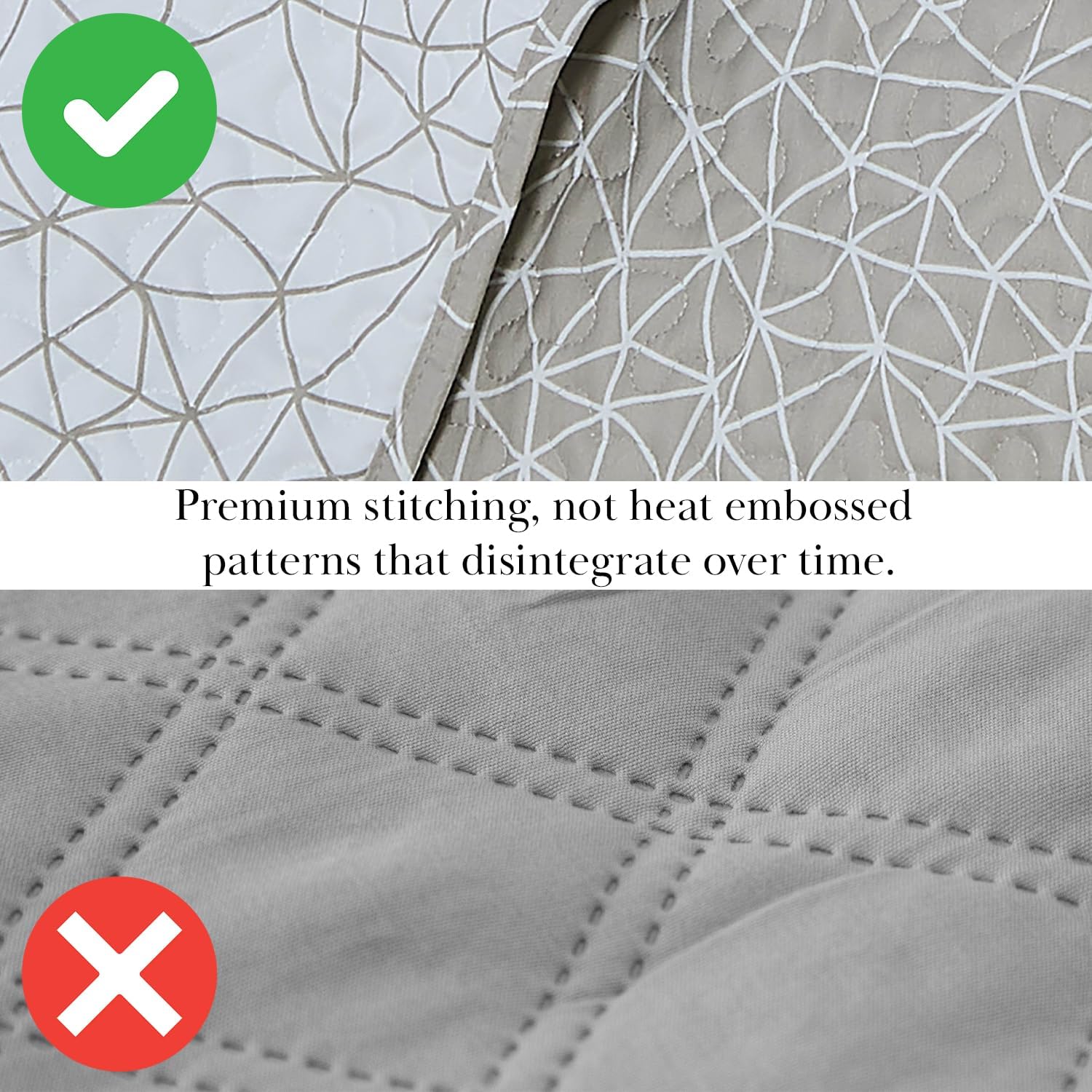 Southshore Fine Living Lightweight Cal King Quilt Set 1