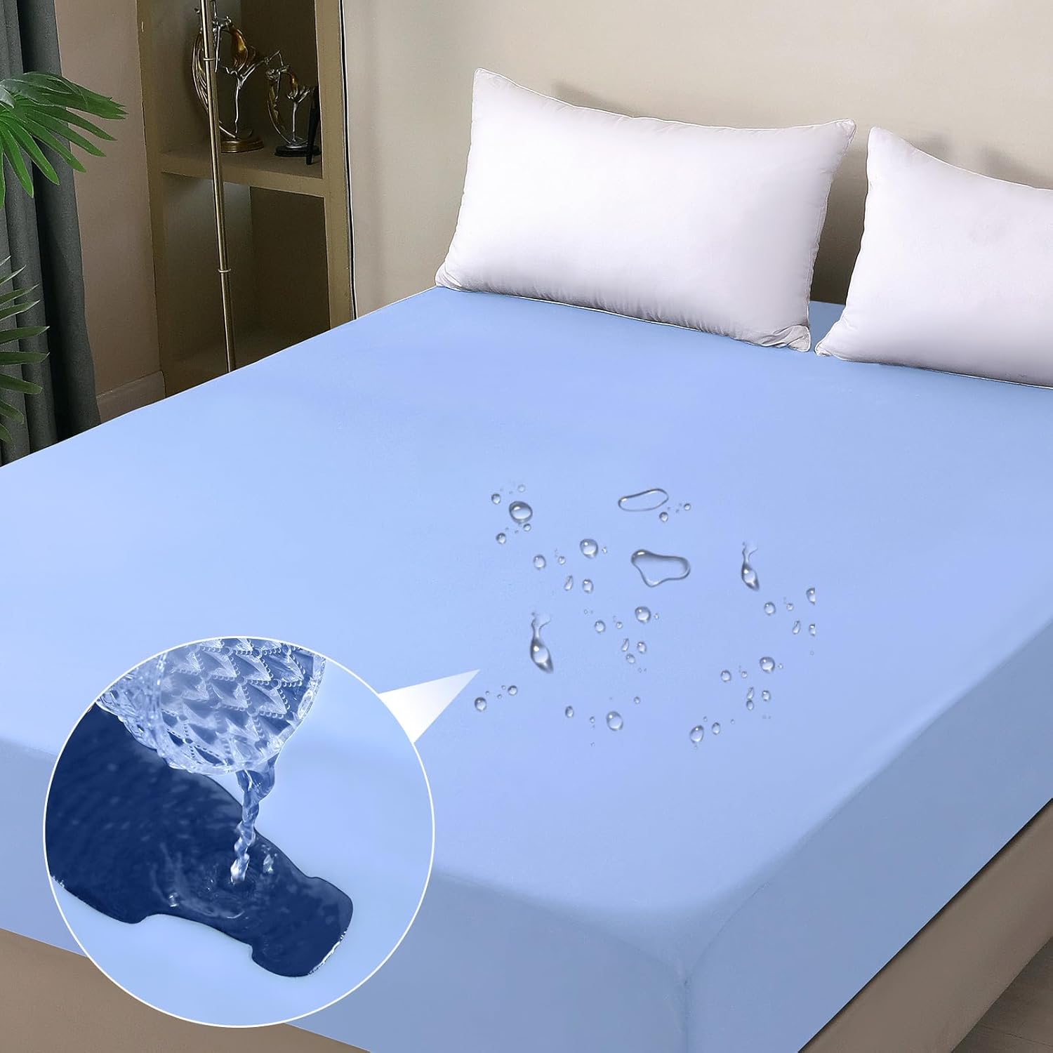 Ohano Waterproof Mattress Protector Queen Size