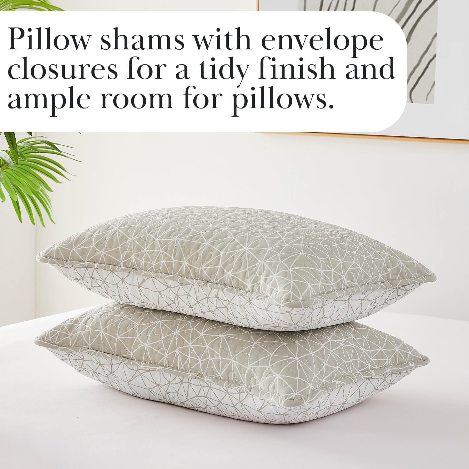 Southshore Fine Living Lightweight Cal King Quilt Set 1