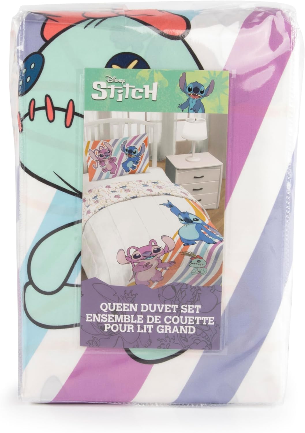 Jay Franco Disney Lilo and Stitch Duvet Cover Set