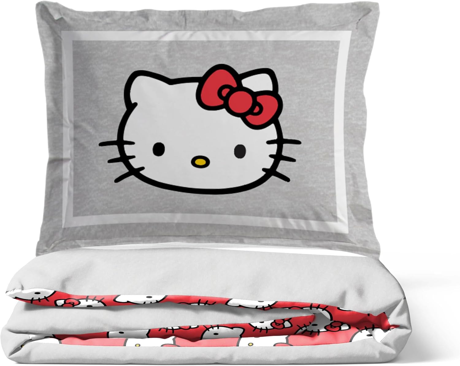 Jay Franco Hello Kitty Duvet Cover Set 3 Piece Queen