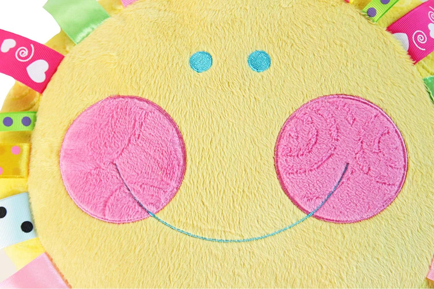 Hello Sunshine 14 Yellow Plush Throw Pillow