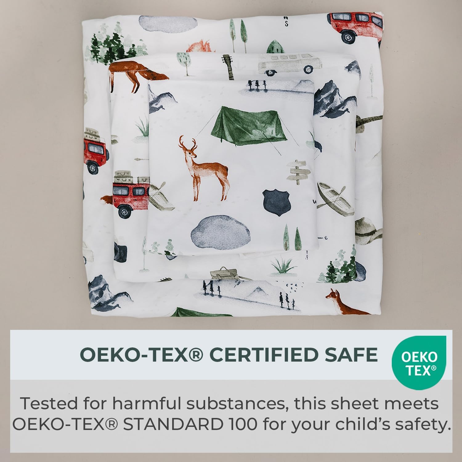 Pobi Baby Twin Sheet Set with Pillowcase - Ultra Soft Cotton Blend