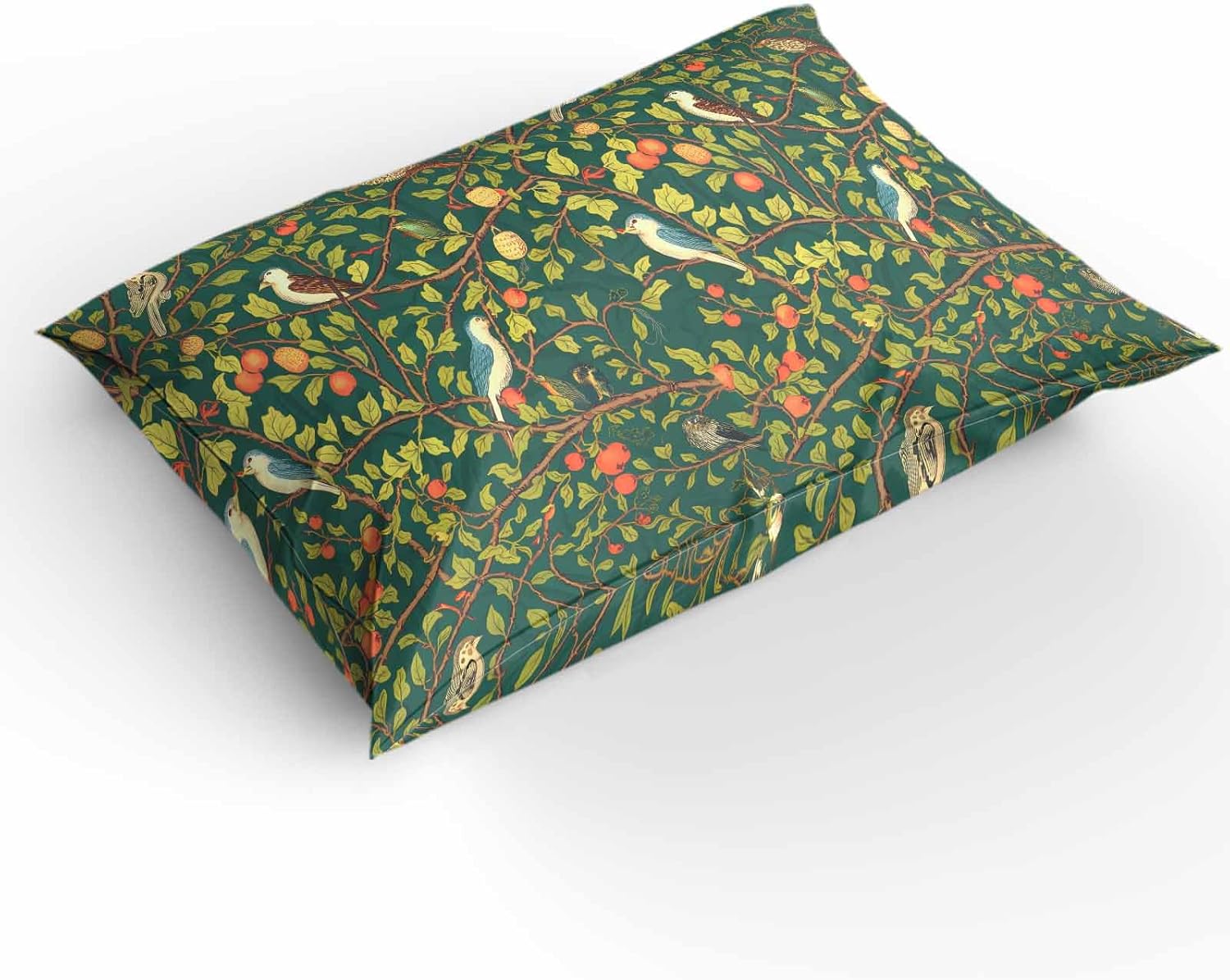 Boanket 3-Piece Queen Bedding Set with Zipper Closure and Abstract Leaves Design
