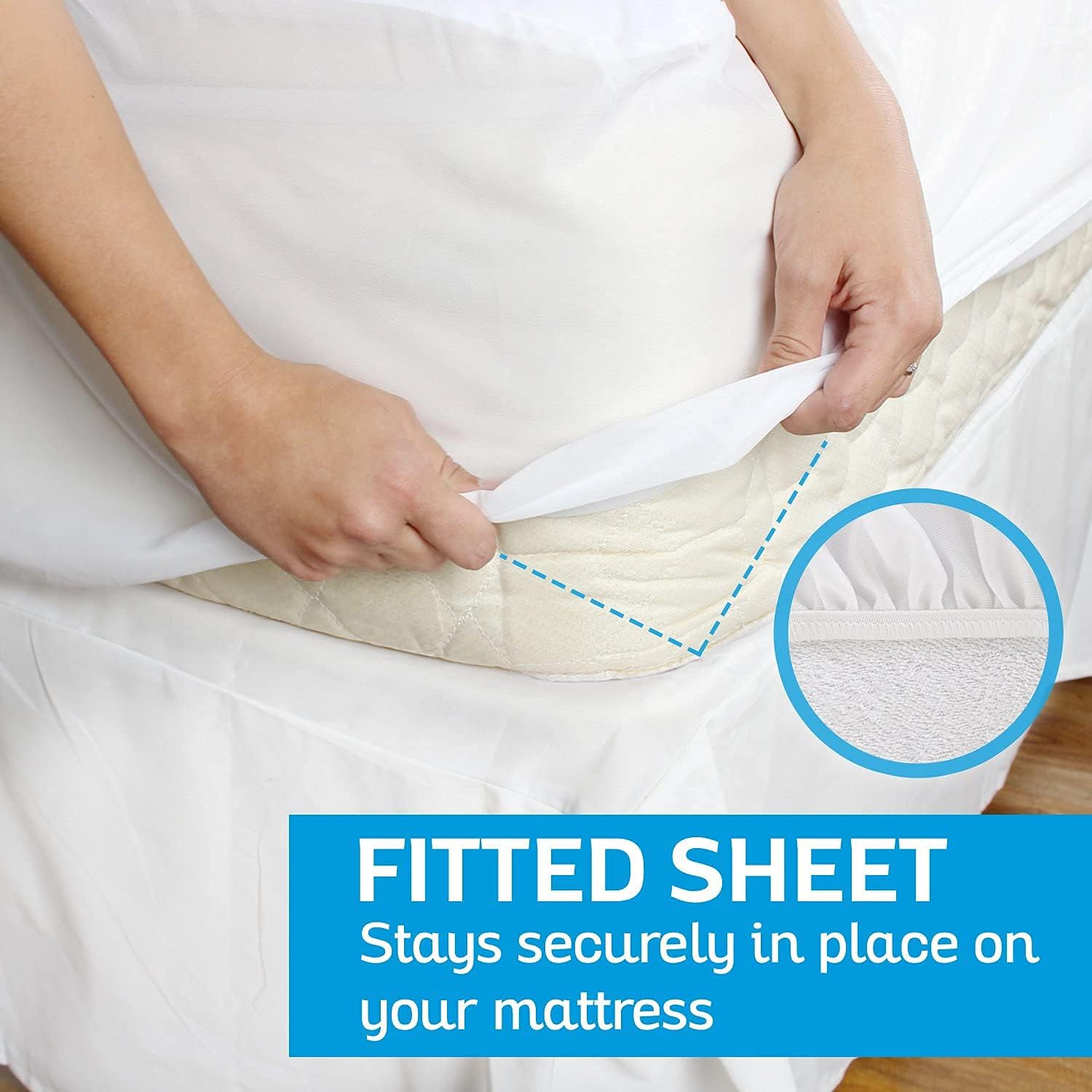 Sures Waterproof Mattress Protector Twin XL