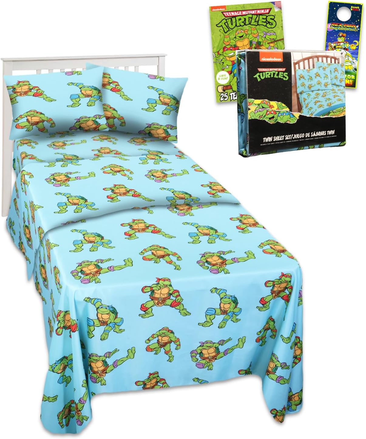 Teenage Mutant Ninja Turtles Sheet Set Twin Bed