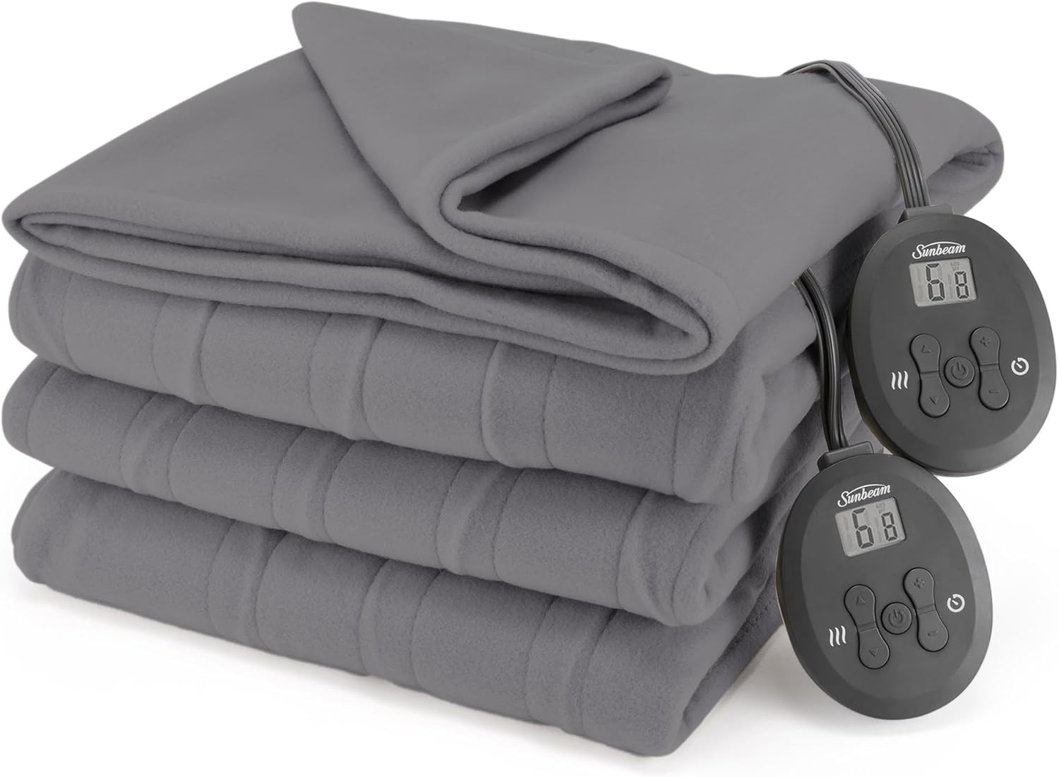 Sunbeam Royal Ultra Fleece Heated Electric Blanket Queen Size 1