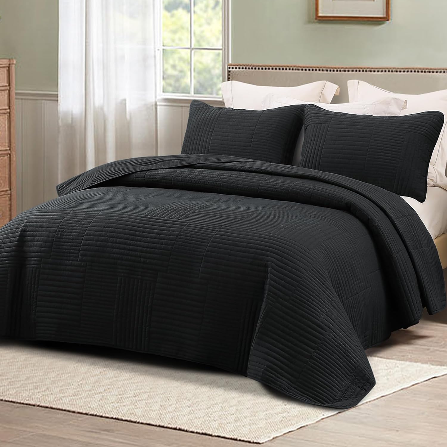 Whale Flotilla Ultra Soft Twin Quilt Set