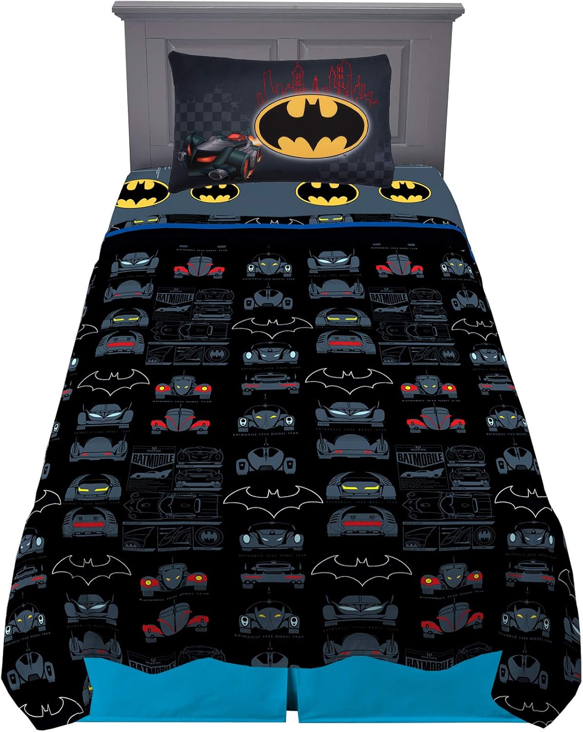 Franco Kids Batman Sheet Set Twin Size 1