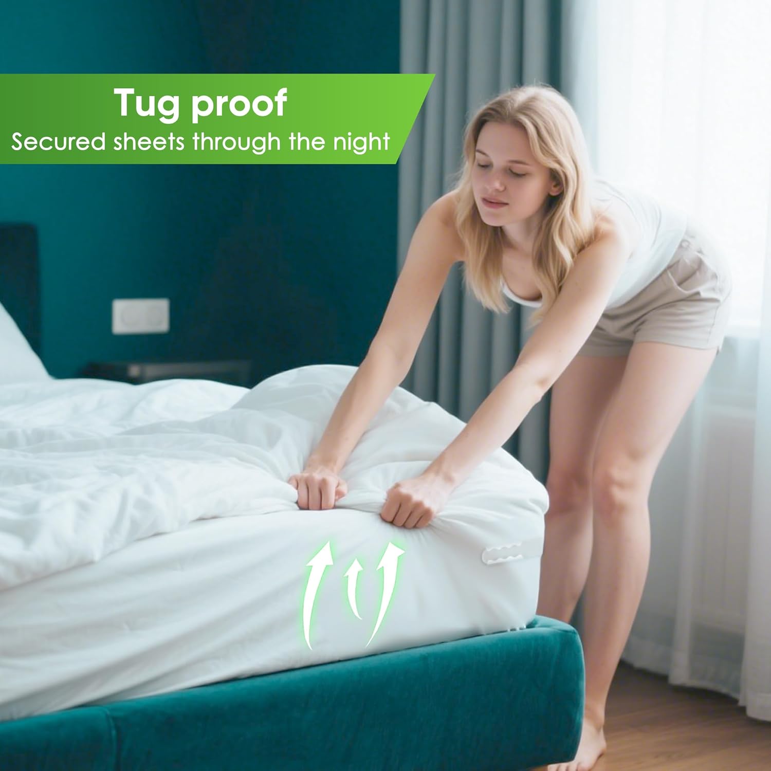 ROBLED Bed Sheet Locks for Secure Corners