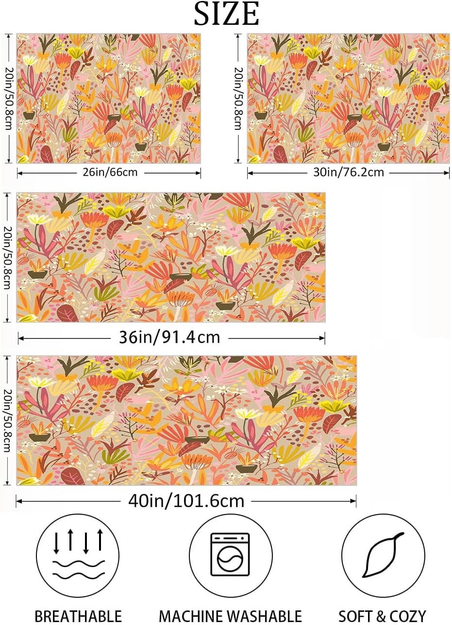 Farmhouse Floral Pillowcase 20x26 Inch Soft Cover