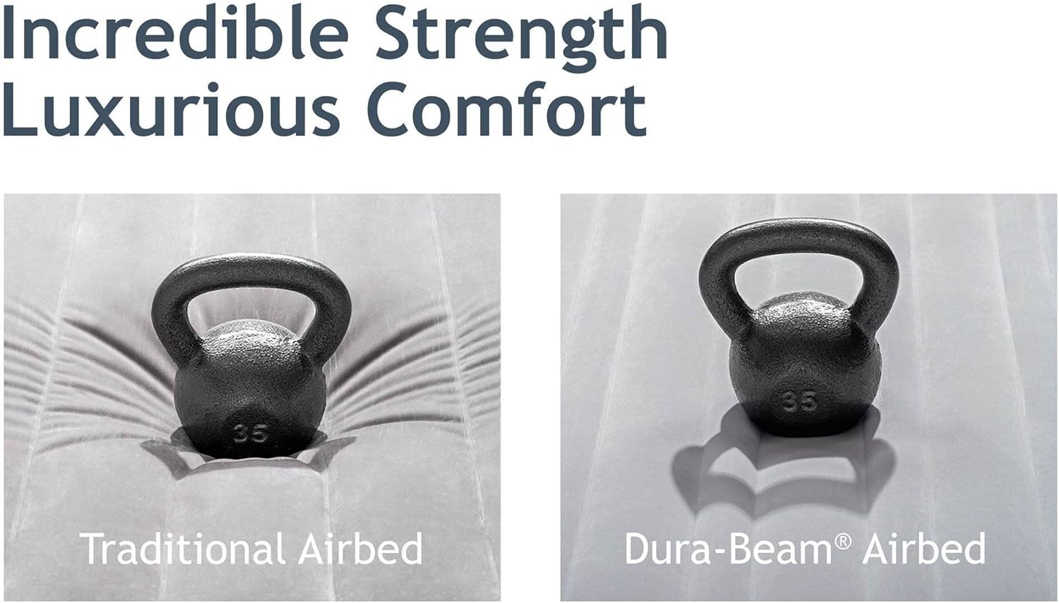 Intex Dura-Beam Airbed with Pillow Rest
