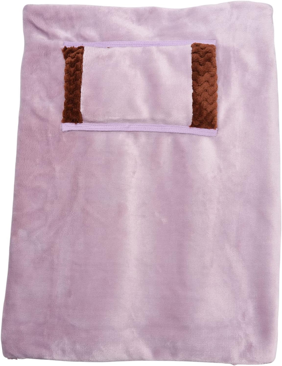 USB Flannel Heated Throw Blanket with Hand Pocket