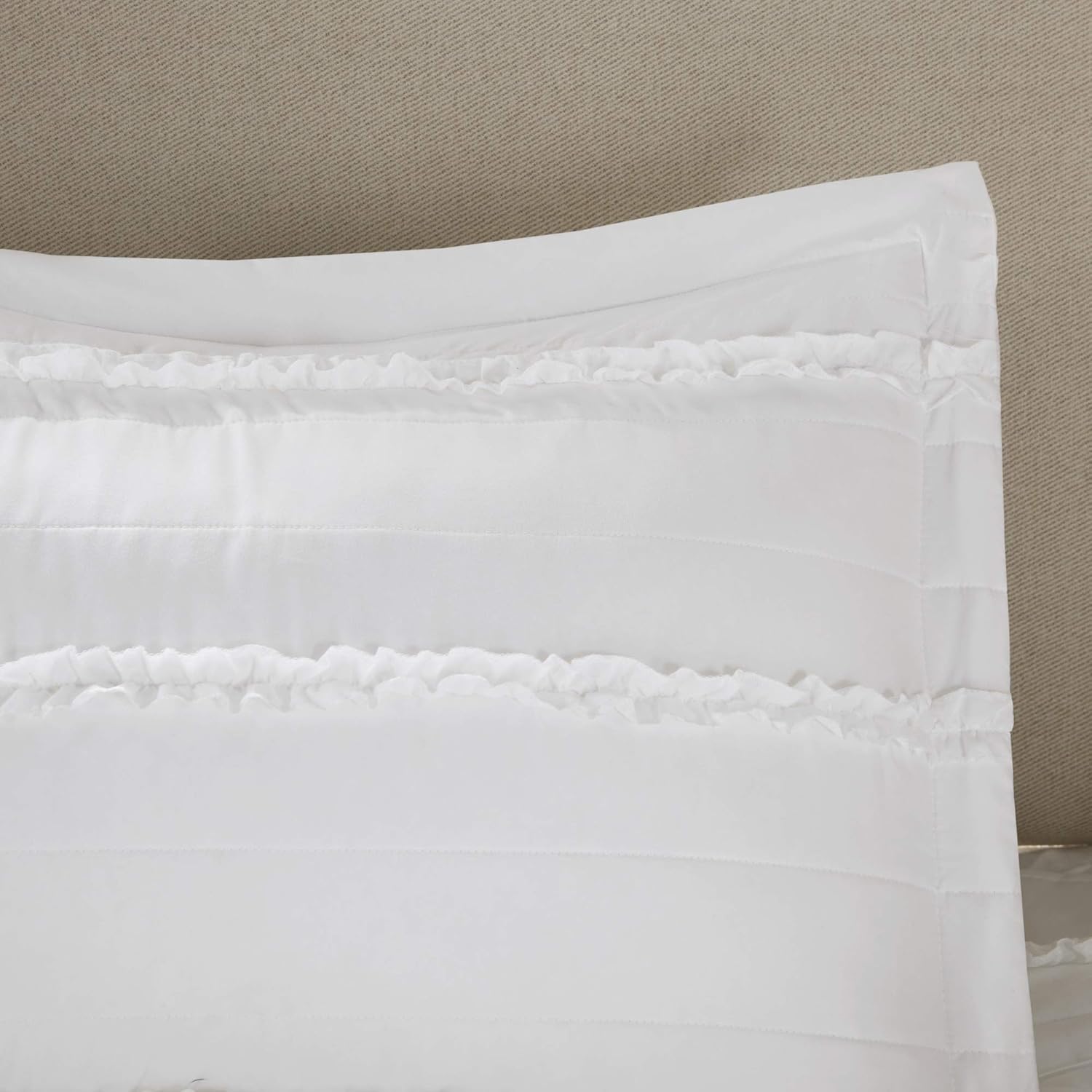 Madison Park Celeste Comforter Set White 5 Piece King
