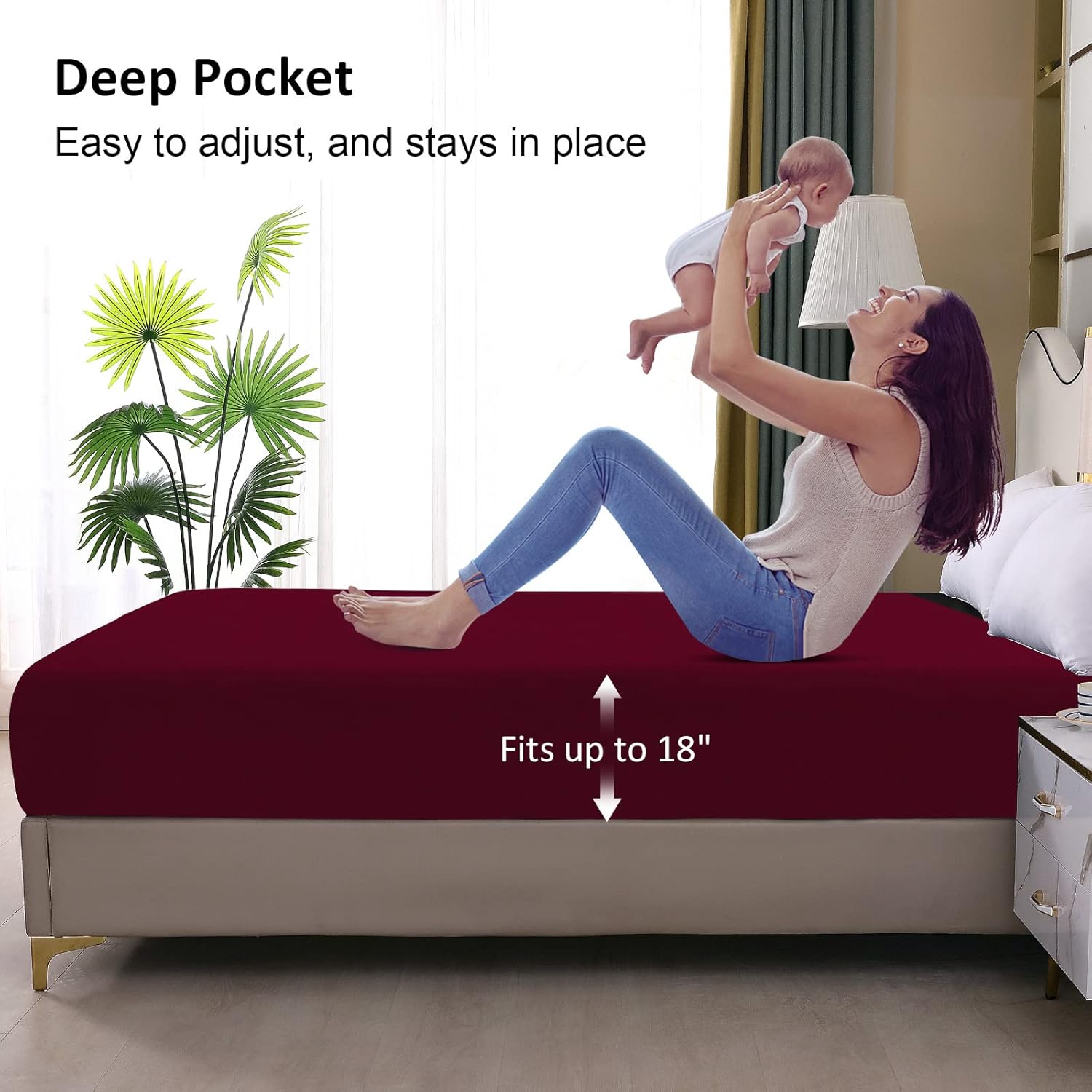 Ohano Waterproof Mattress Protector King Size 76 X 80