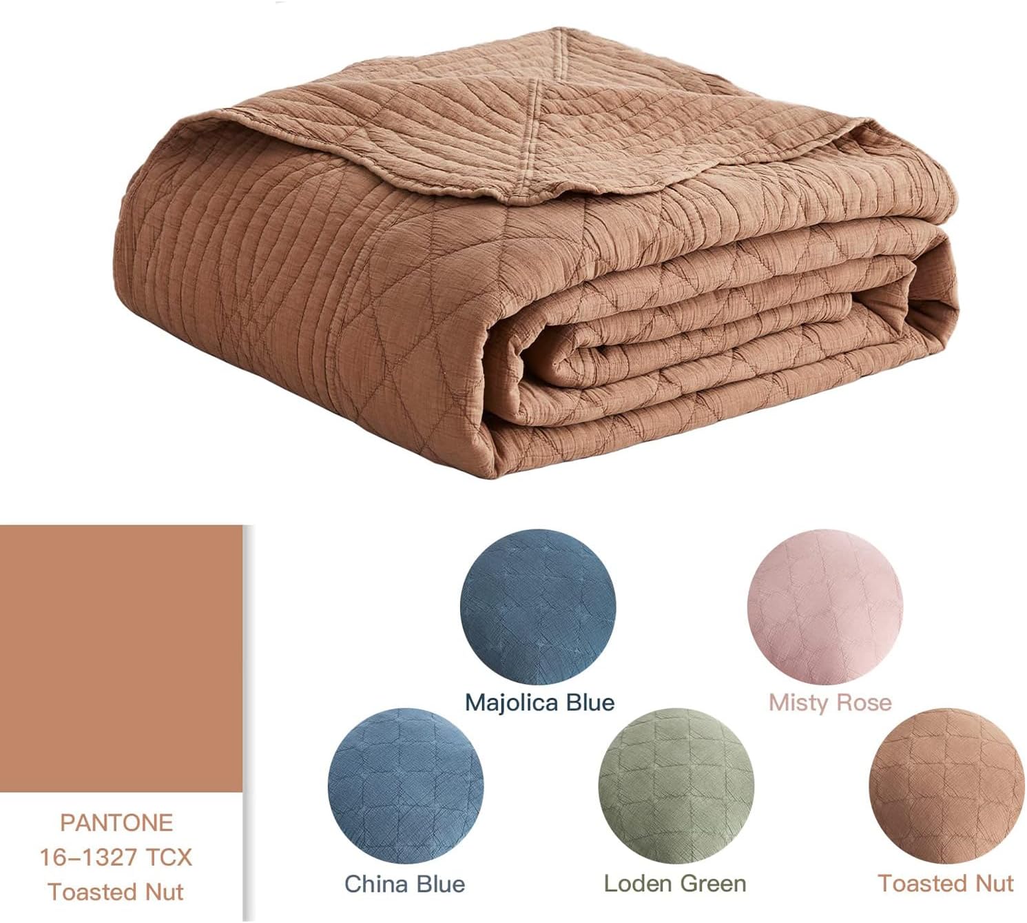HZ HY Oversized Queen Bedspread - Shabby Chic Style