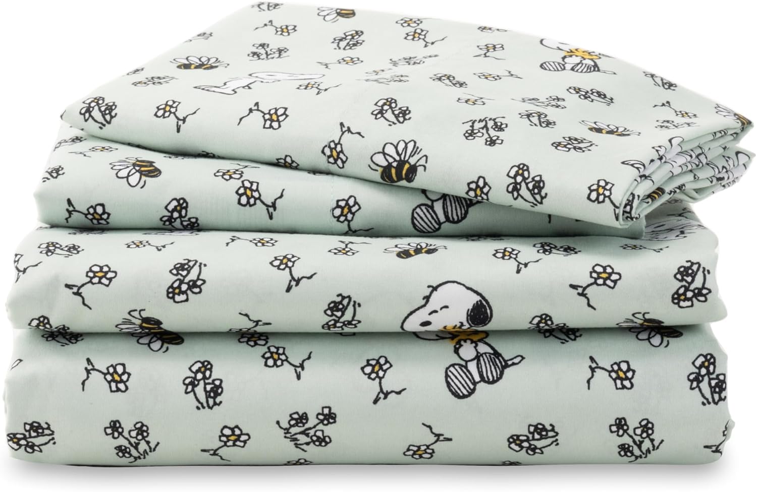 Berkshire Blanket Peanuts Kids Full Sheet Set