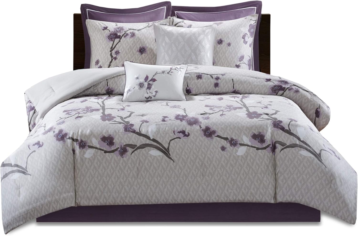 Madison Park Cozy Comforter Set 8 Piece Queen