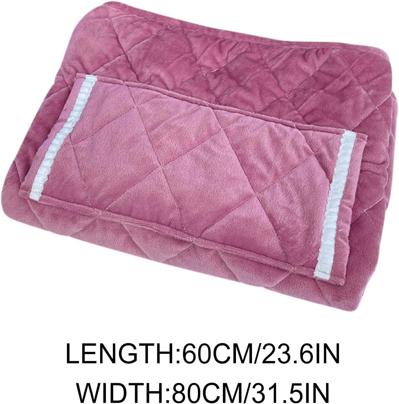 CENGNIAN 5V USB Heating Blanket for Back Pain Relief Pink