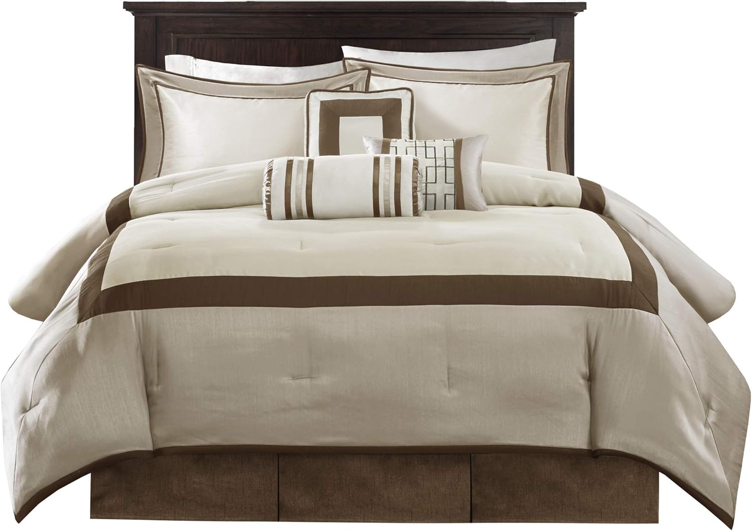 Madison Park Cozy Comforter Set - 7 Piece King