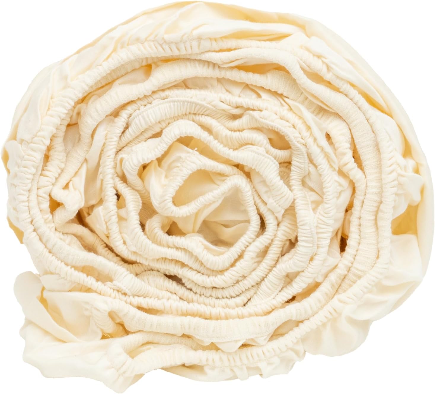 Organic Cotton Twin Fitted Sheet - 100 GOTS Certified Soft Breathable