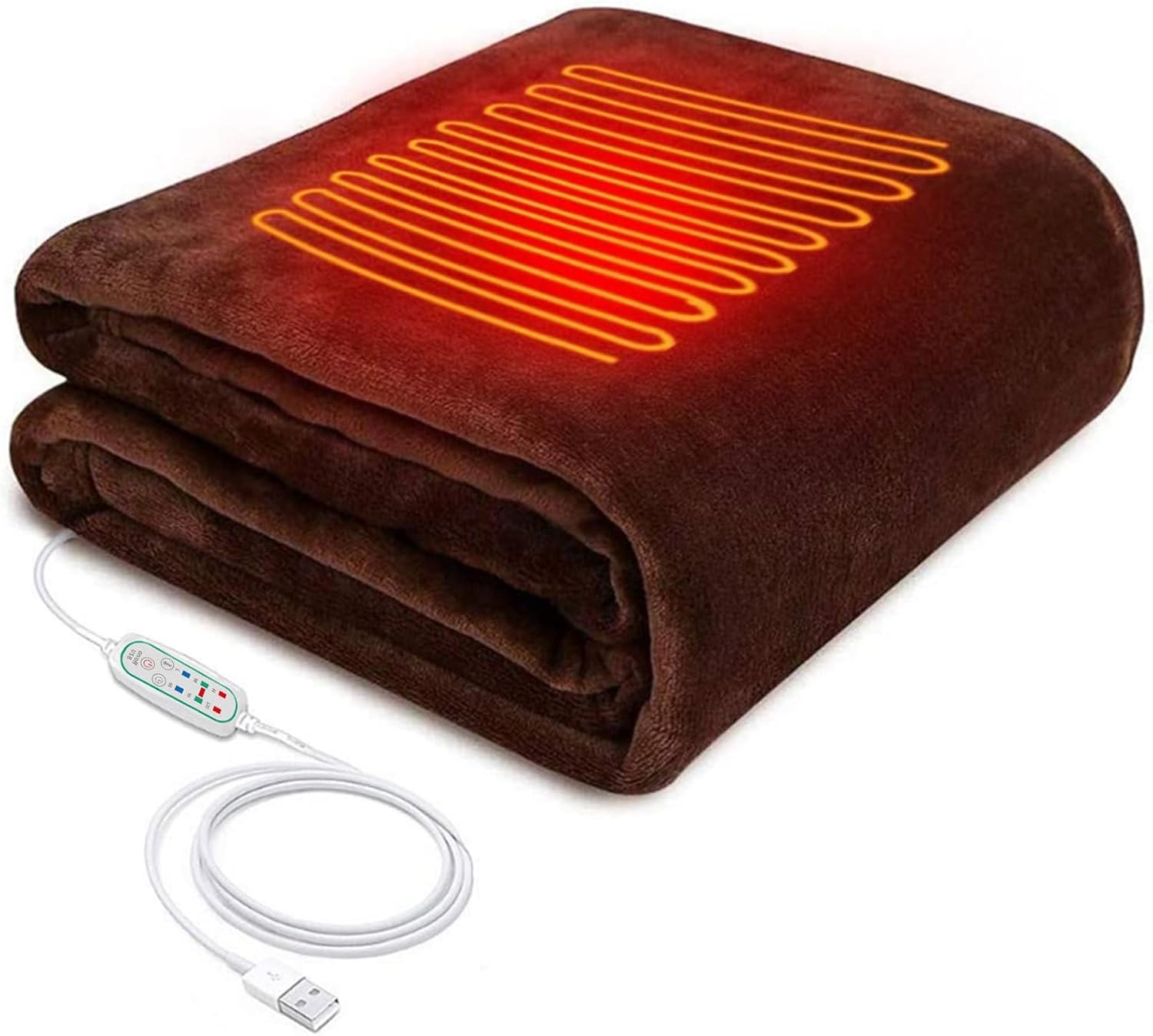 Heated Shawl Blanket with 3 Heat Settings