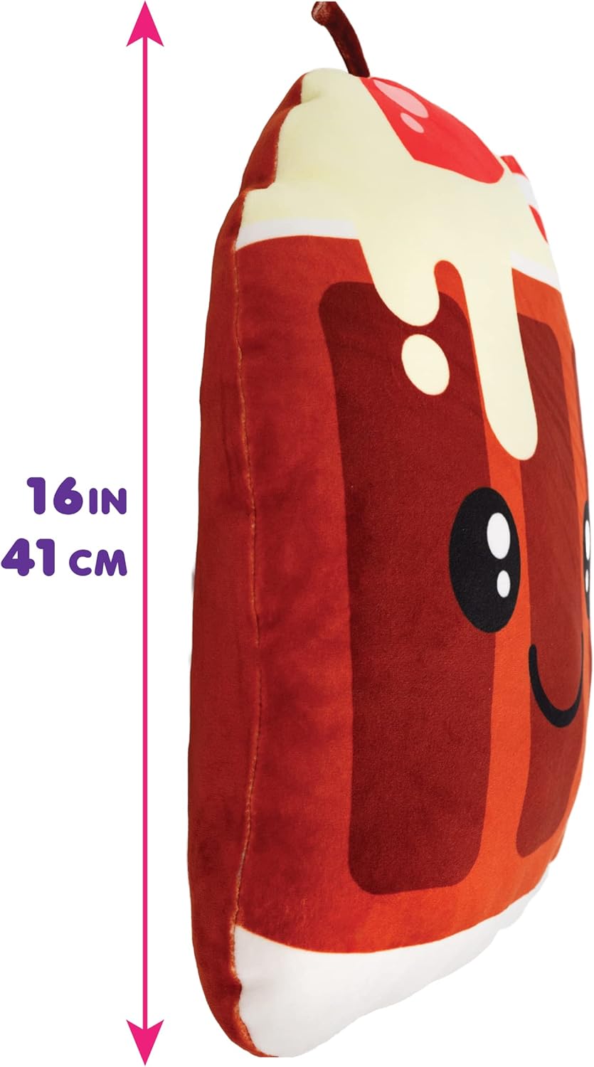 Scentco Smillowns Root Beer Scented Plush Throw Pillow