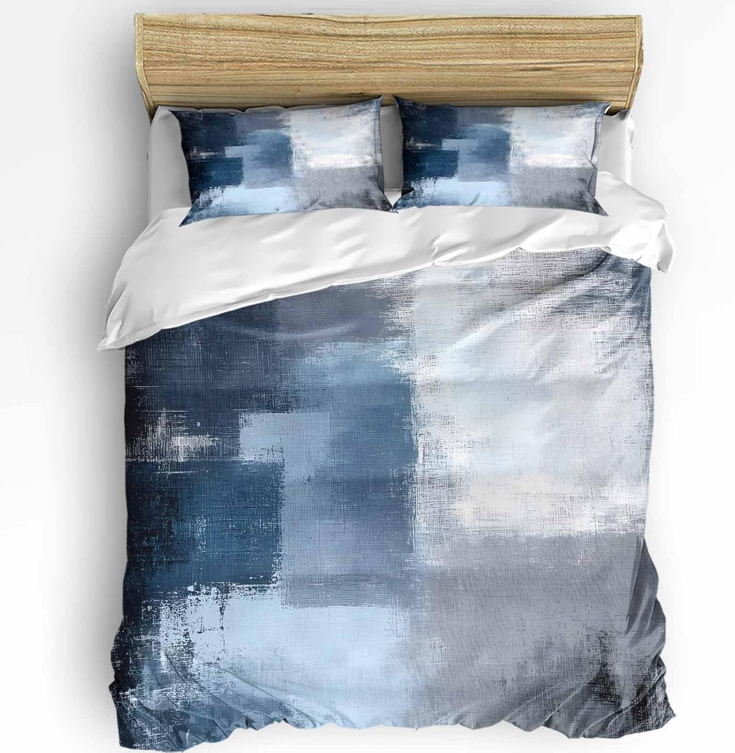 Boanket 3-Piece Queen Duvet Set with Zipper and Pillowcases