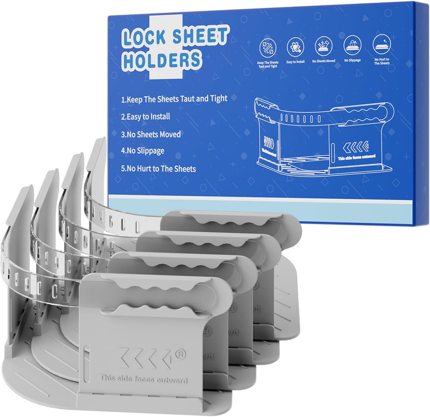 Jzla Pro Heavy Duty Sheet Holder for Mattress