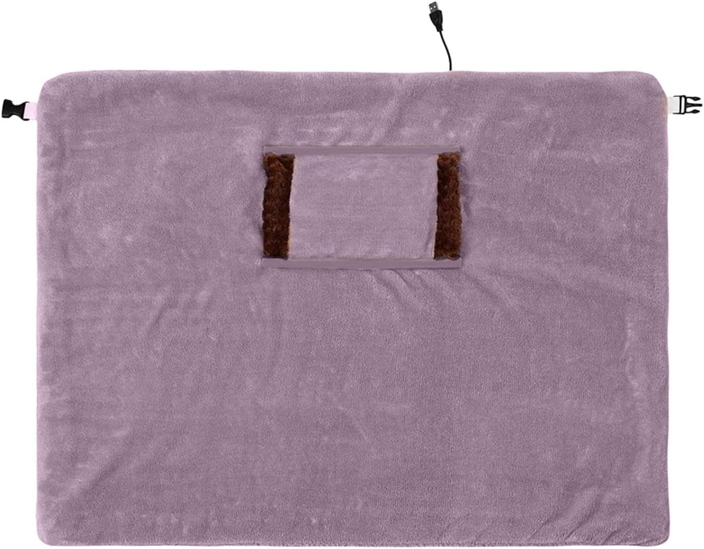 Nuytghr Electric Throw Blanket - USB Rechargeable Warmth
