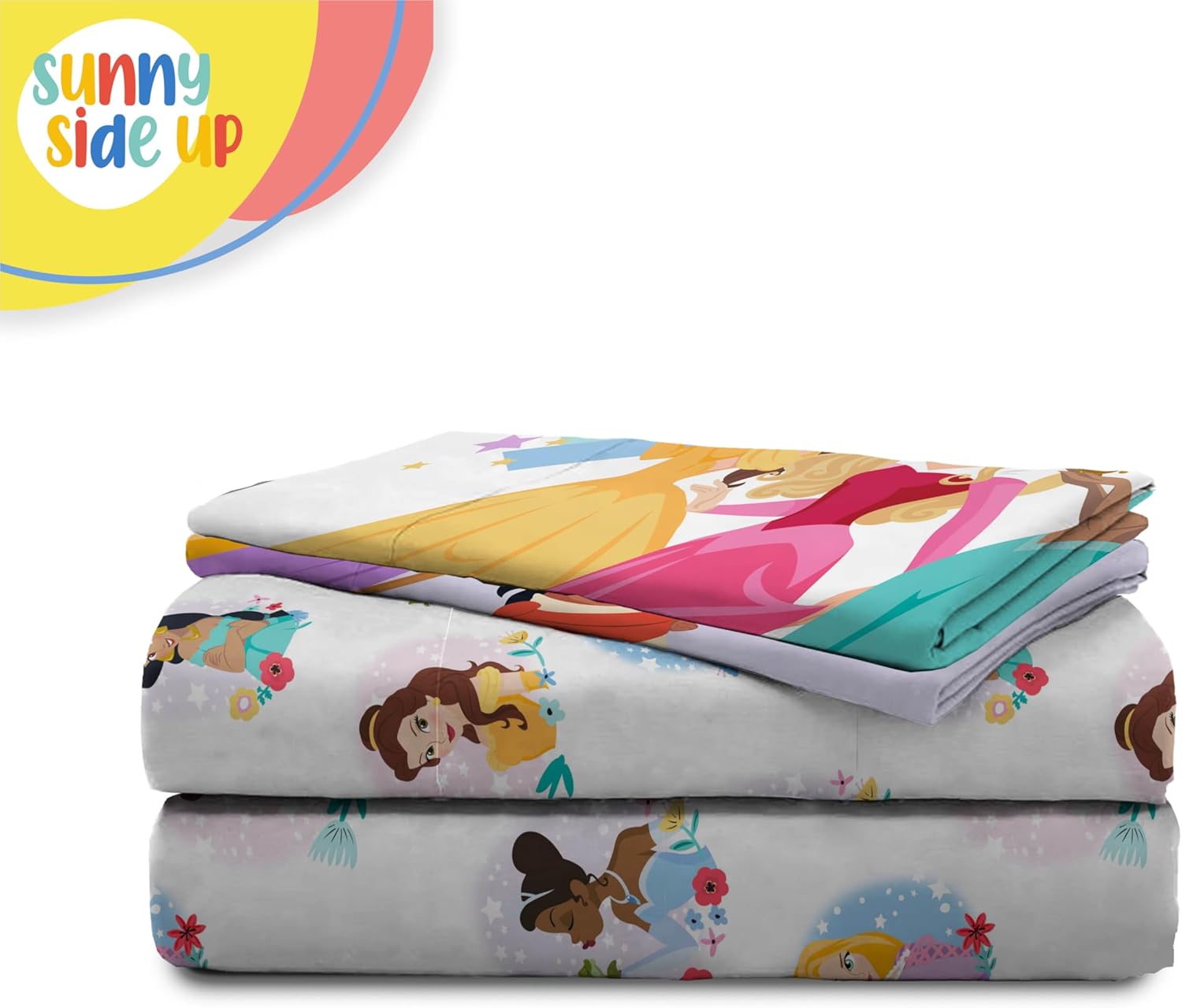 Sunny Side Up Disney Princess 4-Piece Sheet Set
