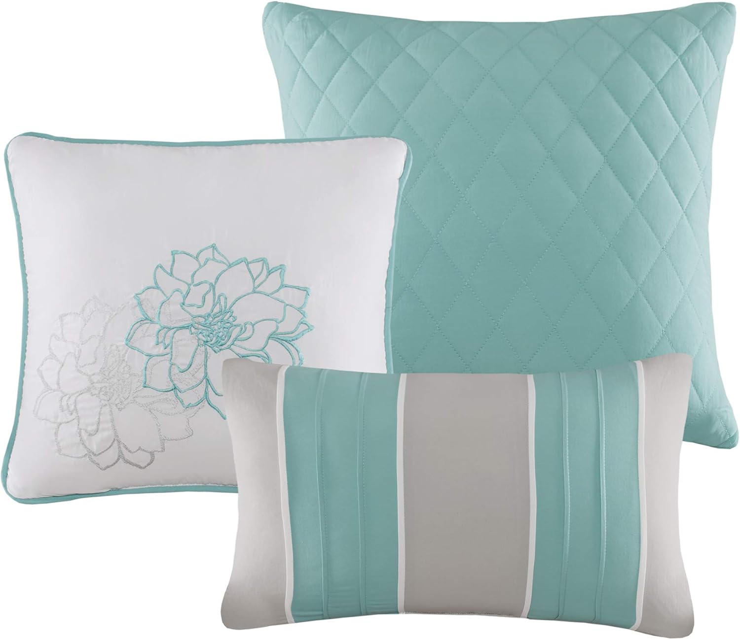 Madison Park Lola Cotton Quilt Set - 6 Piece