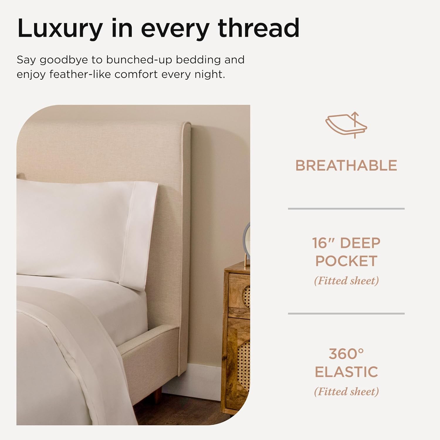 Threadmill Luxury 800 Thread Count California King 100 Cotton Sheets