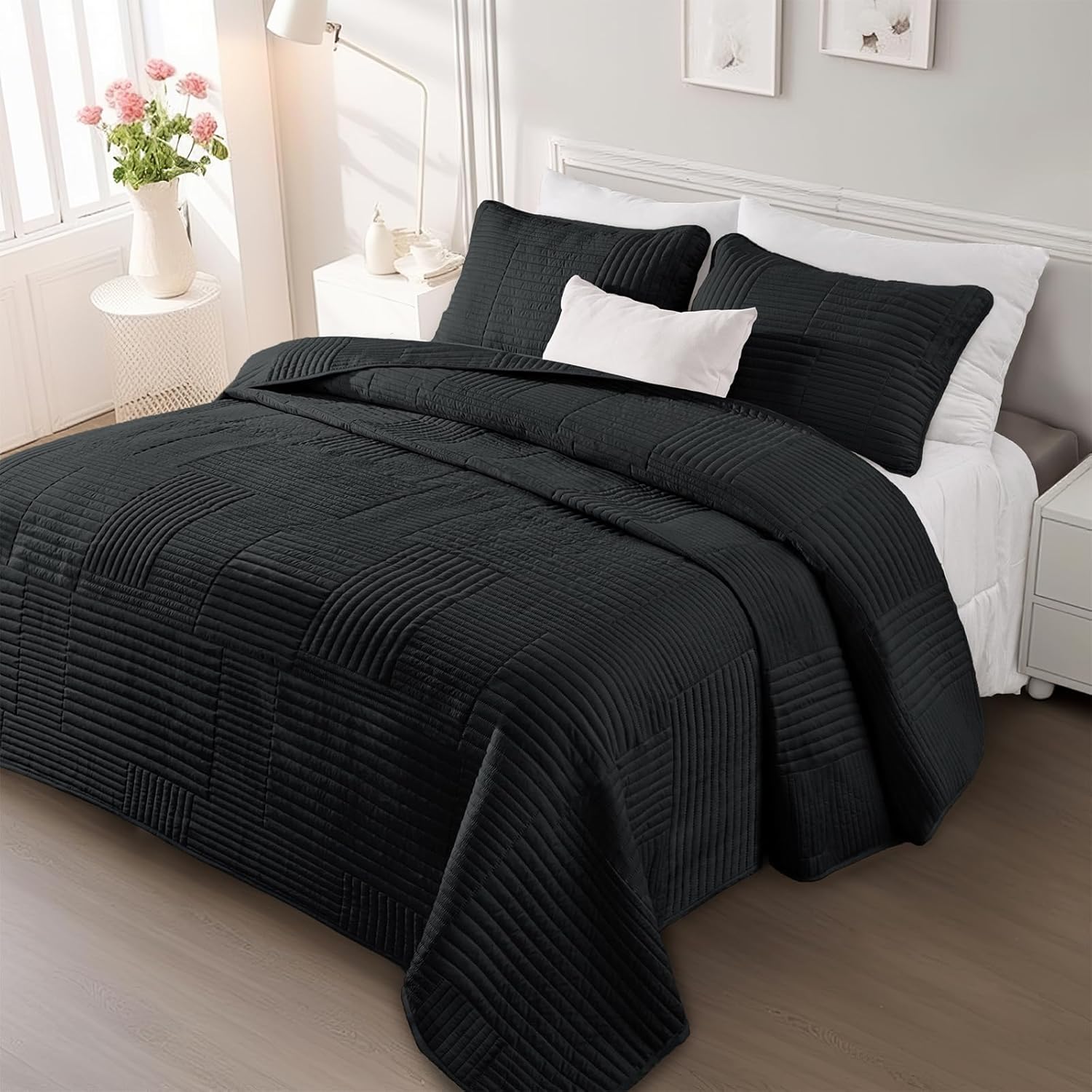 Whale Flotilla Ultra Soft Twin Quilt Set