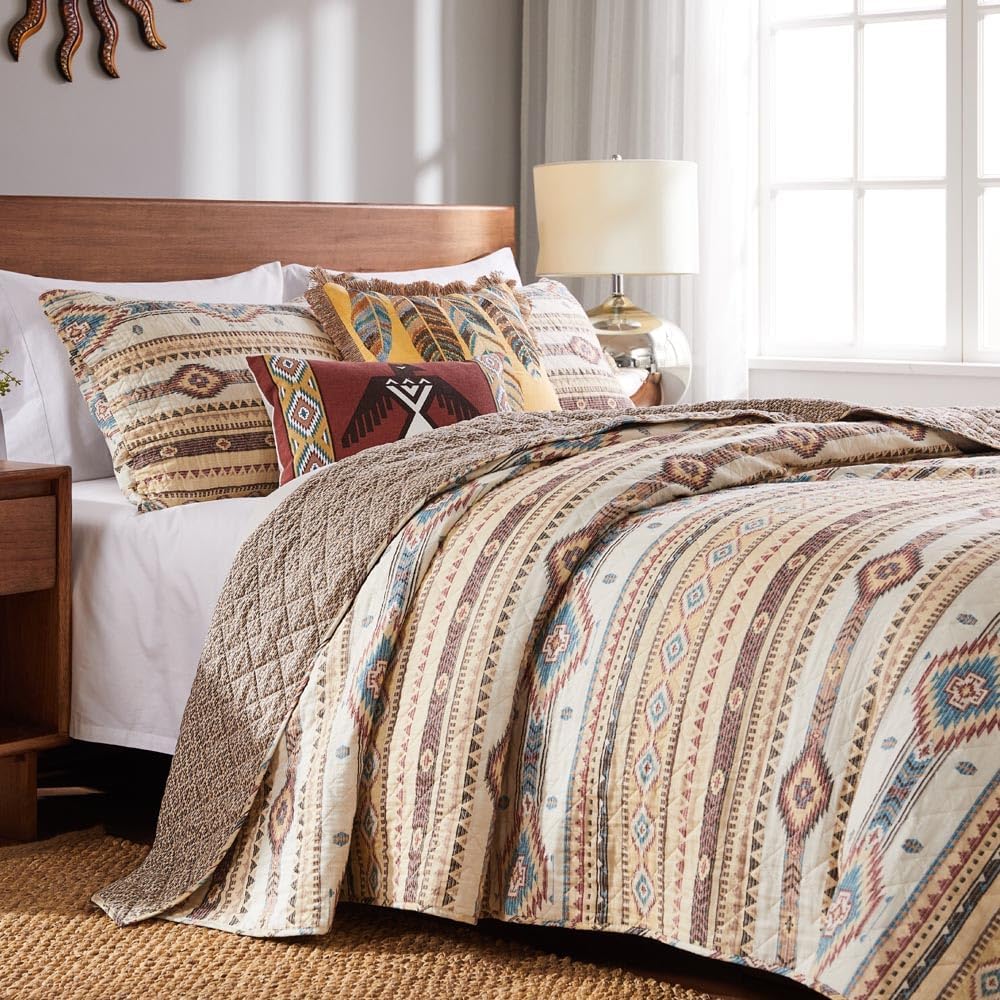 Phoenix Quilt Set 2-Piece Twin XL Tan