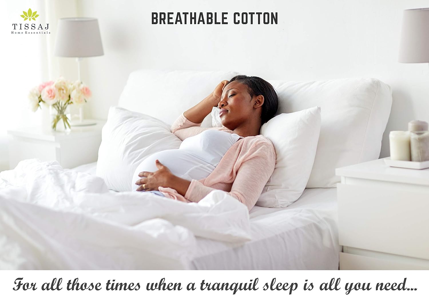 Tissaj Organic Cotton Sheets Twin XL Set of 3