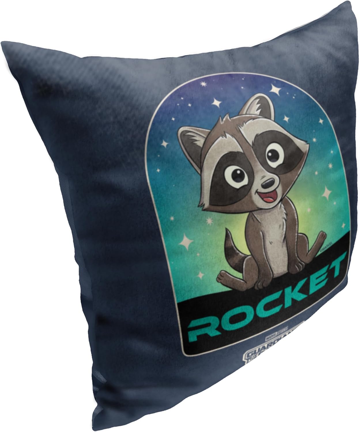 Northwest Guardians Pillow 18x18 Rocket in The Galaxy