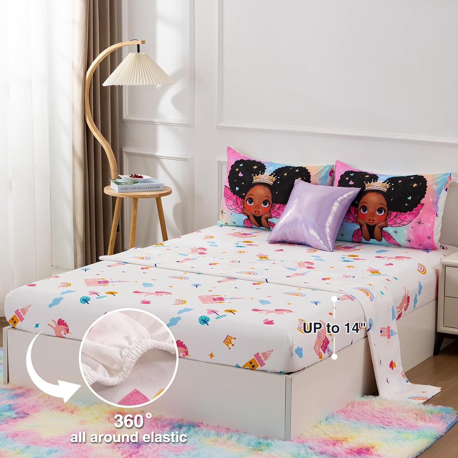 A Nice Night Princess Wings Comforter Set