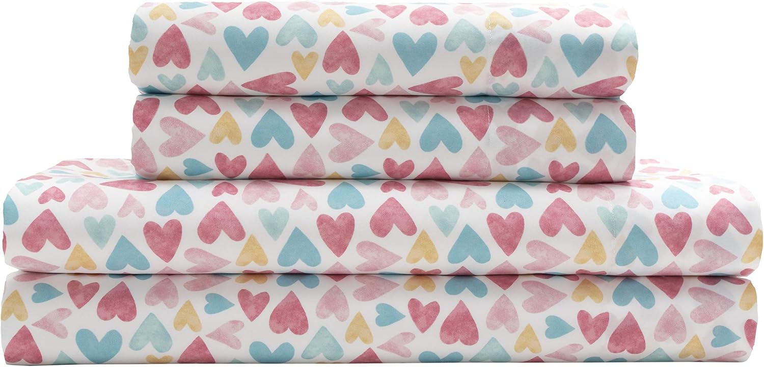 MALLARY BY MATTHEW Kids Microfiber Print Sheet Set Queen