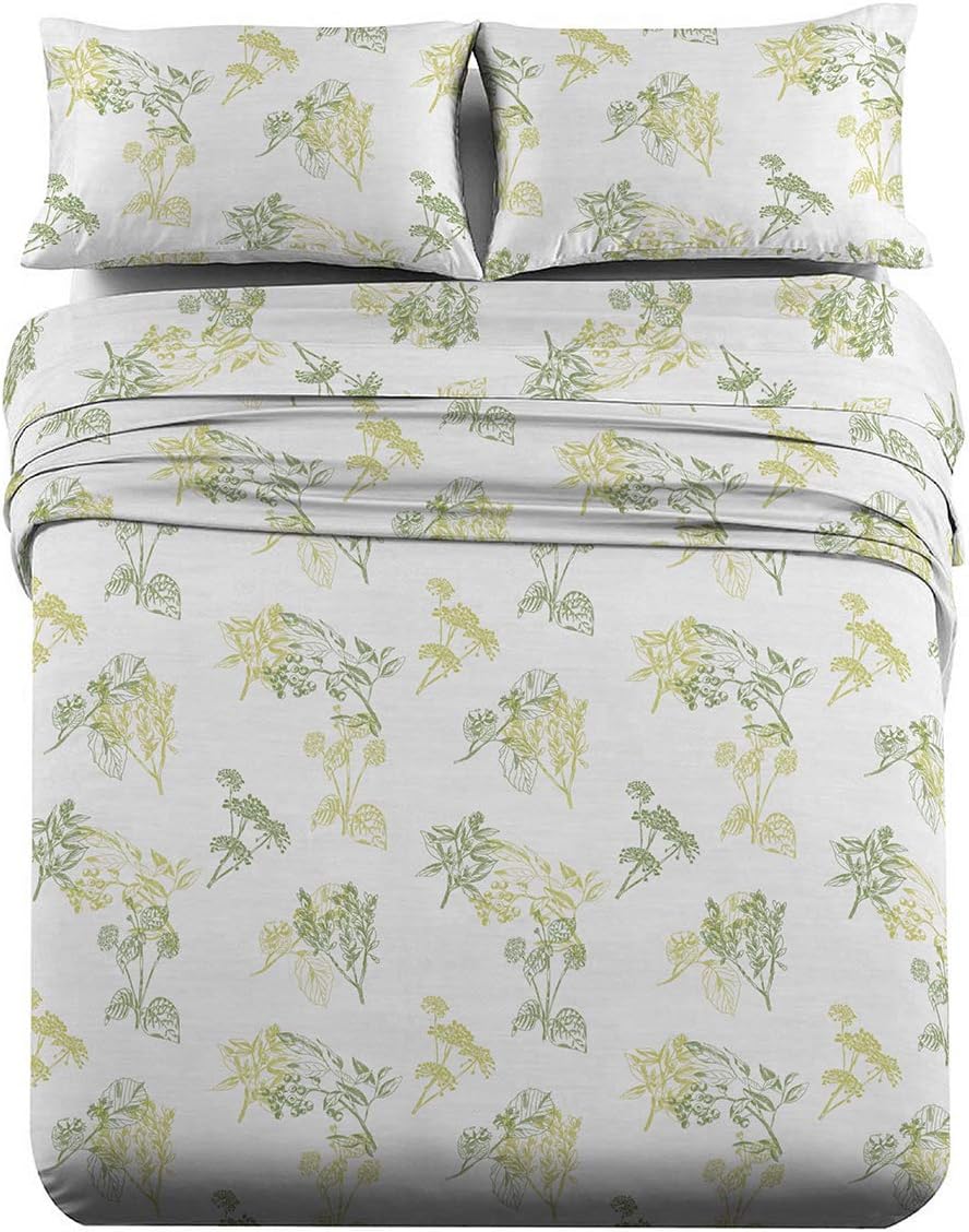 Royal Tradition Flannel Bed Sheets 3PC Set
