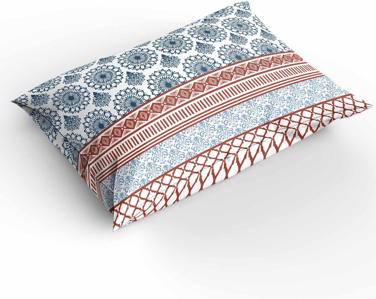 Boanket 3 Piece Queen Bedding Set with Zipper and Tie-In Pillowcases