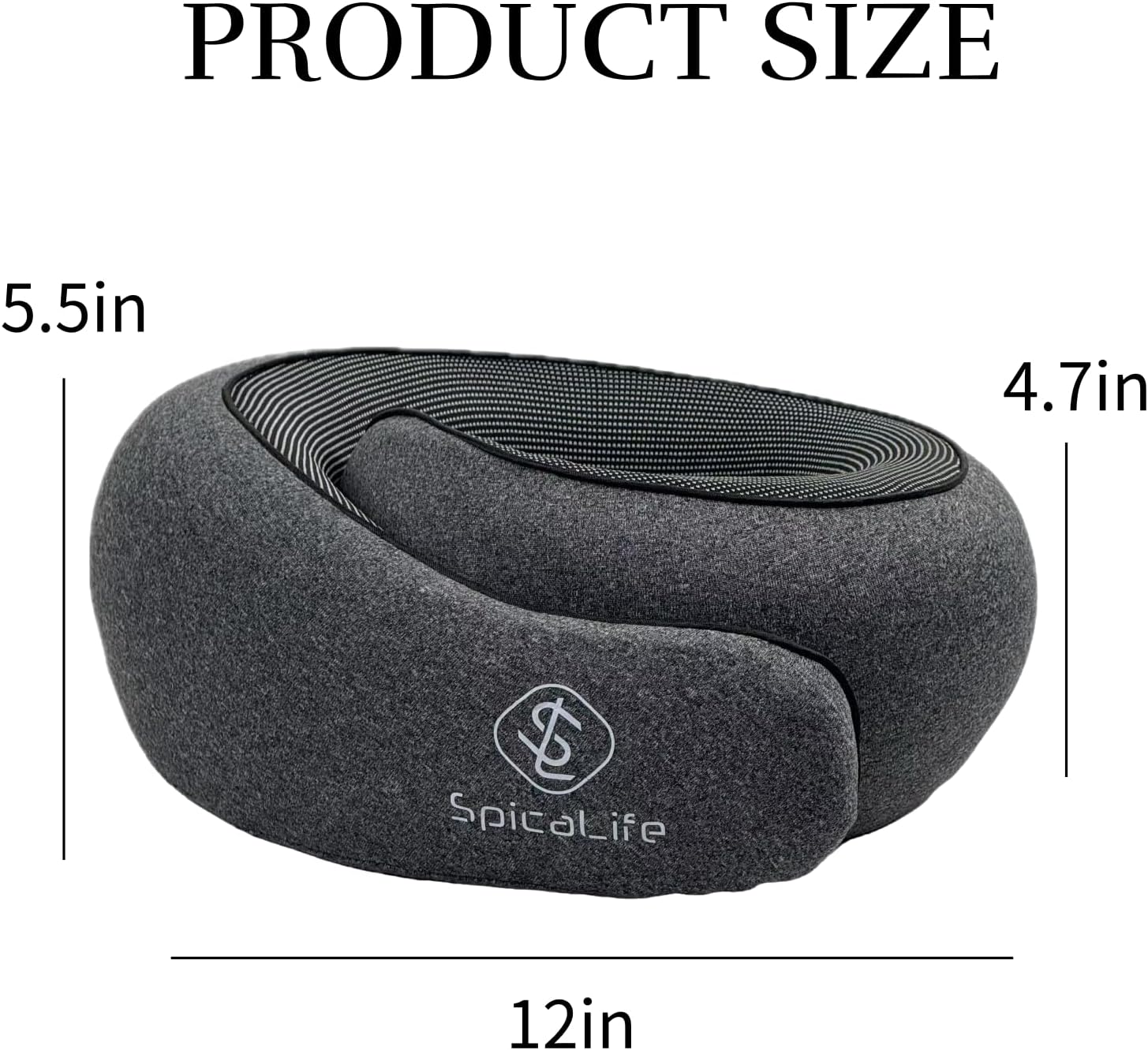 Spicalife Neck Travel Pillow Set with Storage Box